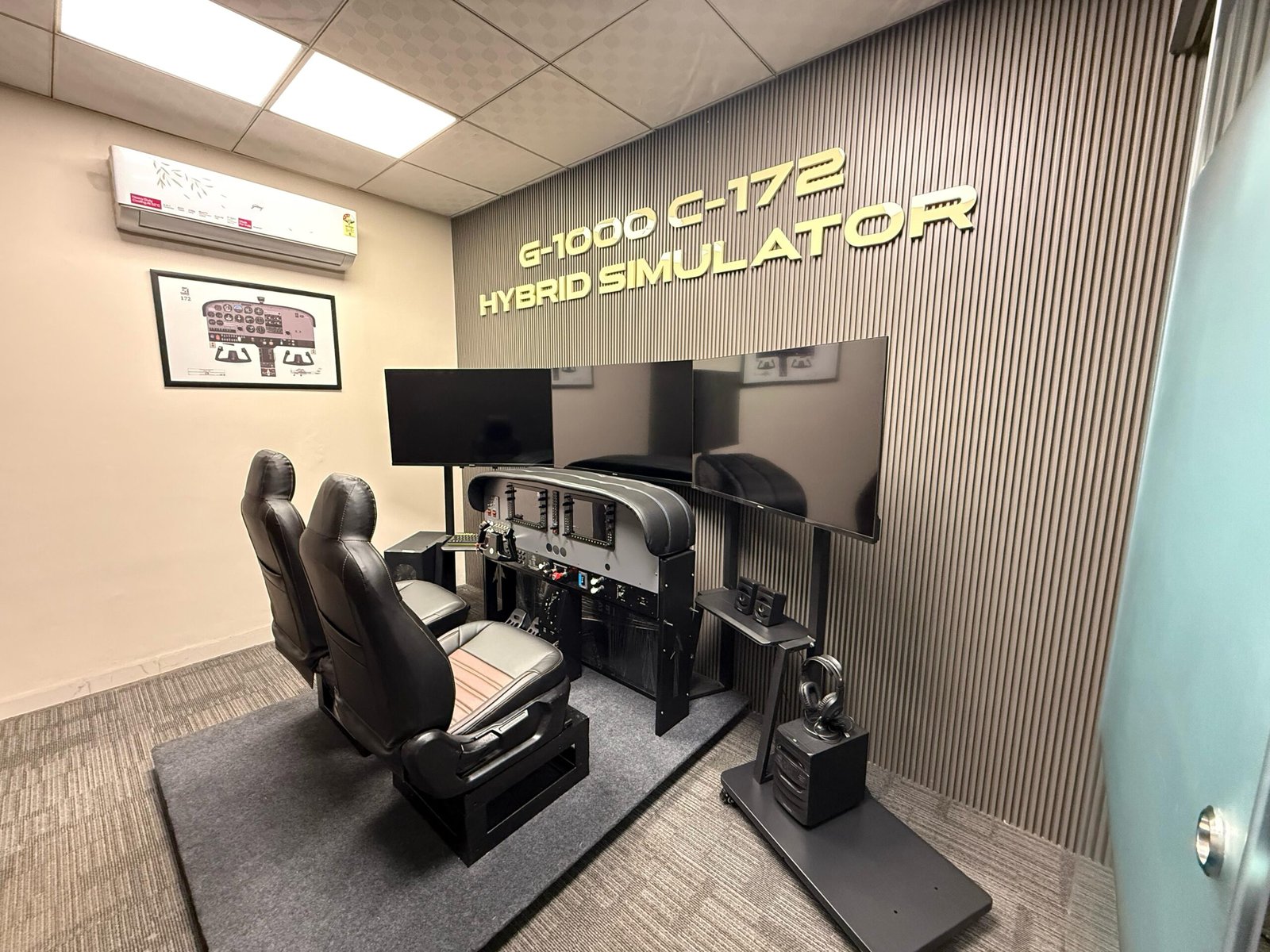 Flight simulator training